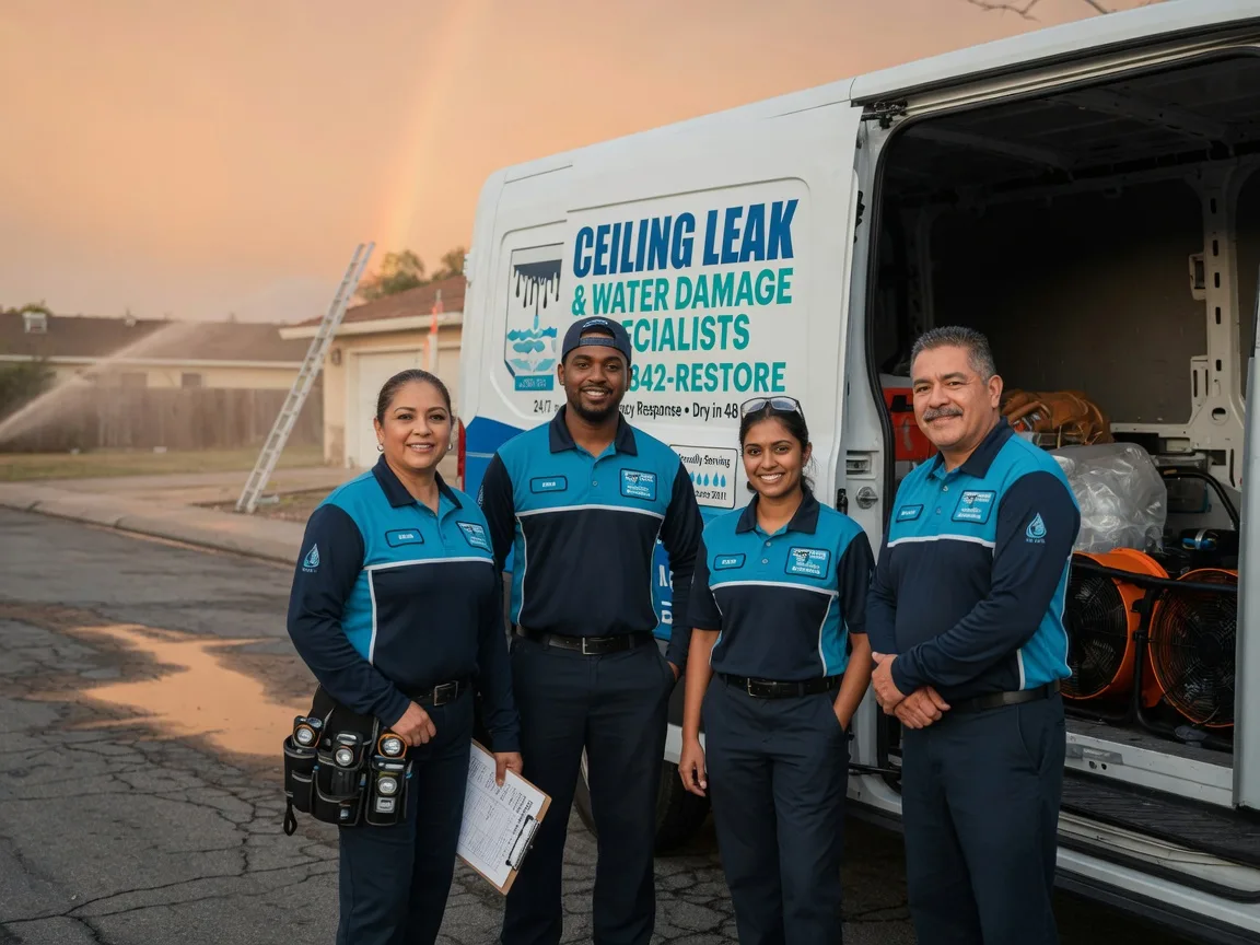 Ceiling Leak Cleanup company in Jeffersonville, OH
