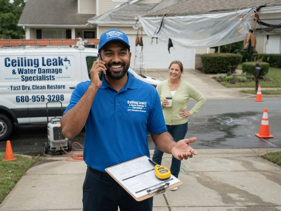 Ceiling Leak Cleanup Jeffersonville, OH FAQs